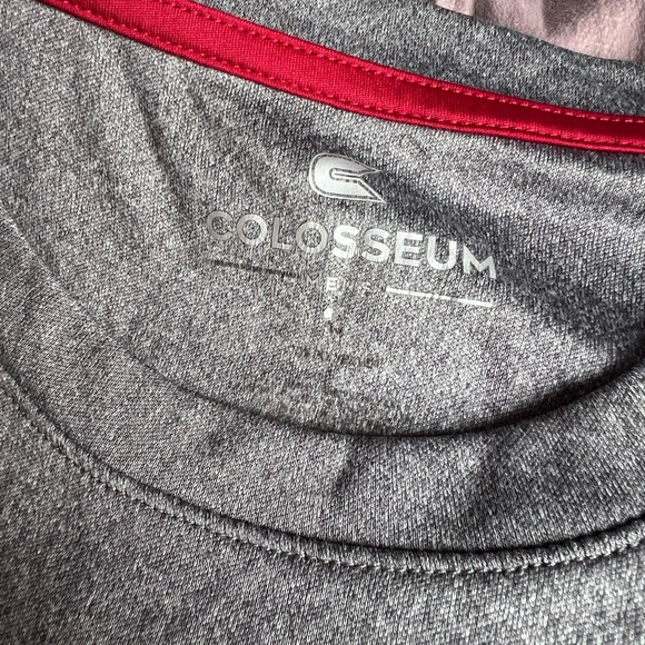 University of Alabama Gray Dri-Fit Colosseum T-Shirt with “Crimson Tide” - Picture 3 of 6